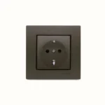 کلید و پریز ویرا مدل ساده بژ - تصویر 4