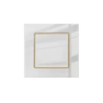 کلید و پریز ویرا مدل امگا سفید طلا سفید - تصویر 2