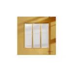 کلید و پریز ویرا مدل امگا طلا طلا سفید - تصویر 4