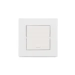 کلید و پریز ویرا مدل ساده سفید - تصویر 2