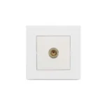 کلید و پریز ویرا مدل ساده سفید - تصویر 5