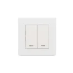 کلید و پریز ویرا مدل ساده سفید