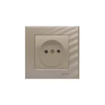 کلید و پریز ویرا مدل کریستال بژ - تصویر 6