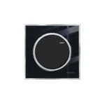 کلید و پریز ویرا مدل آلفا کلاسیک مشکی استیل