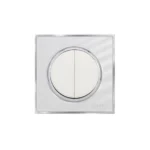 کلید و پریز ویرا مدل آلفا کلاسیک سفید استیل - تصویر 2