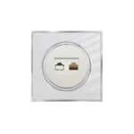 کلید و پریز ویرا مدل آلفا کلاسیک سفید استیل - تصویر 5