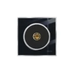 کلید و پریز ویرا مدل آلفا کلاسیک مشکی استیل - تصویر 8